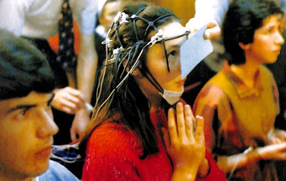 Image: EEG an Ivanka am 7. Oktober 1984 mit optischer Abschirmung
